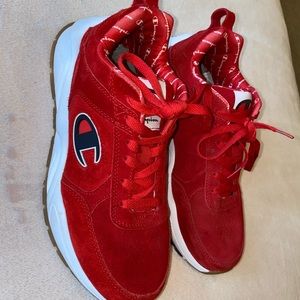 red champion shoes